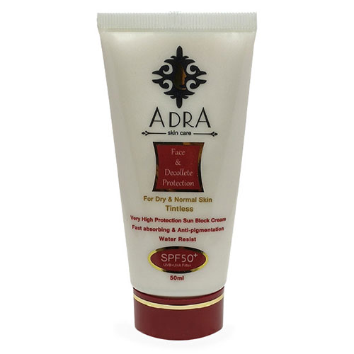 کرم ضد آفتاب آدرا مدل OT حجم 50 میلی لیتر